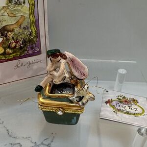 Clay works Fairy Tales 2003 The Casablanca by Heather Goldminc fairy trinket box